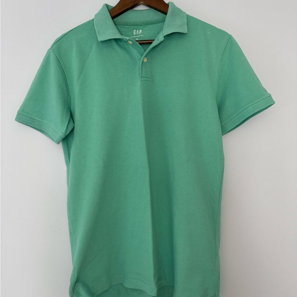 Men’s XS Turquoise GAP Polo Shirt